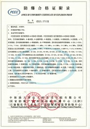 防爆合格证CT4 